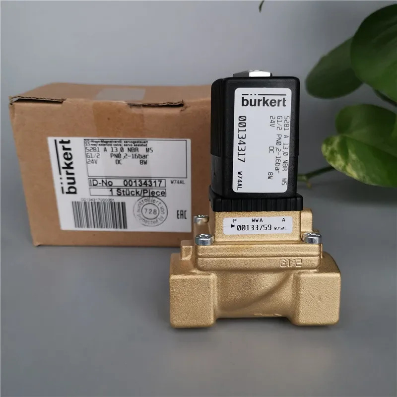 2025.4버커트5281A 13 NBR MS 24VDC 00134317 바오데 솔레노이드 밸브 134317