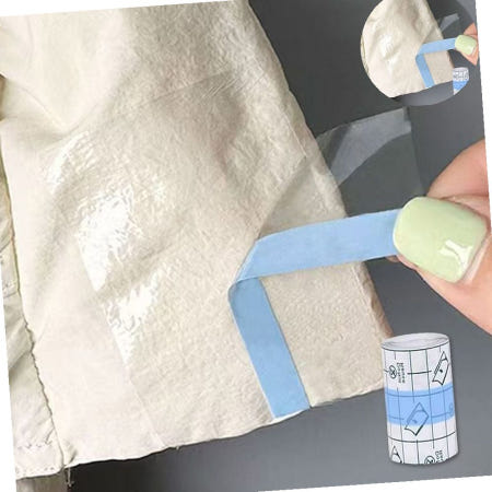 점퍼 오염방지 수선 스티커 패딩 테이프 1m M12997