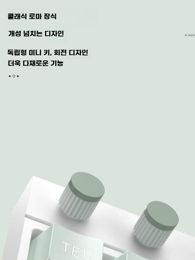 주차 번호판 자동차 핸드폰번호 연락처 키보드 전화번호판 핑크 야광 번호판 - 상세 이미지 5
