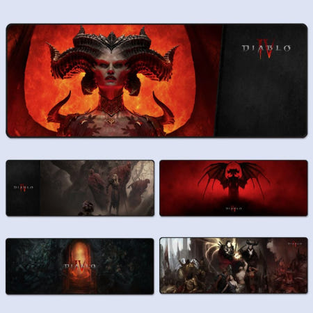 상품정보참고 디아블로 게이밍장패드 L 800x300x4 디아블로4pc ps5디아블로4 ps5