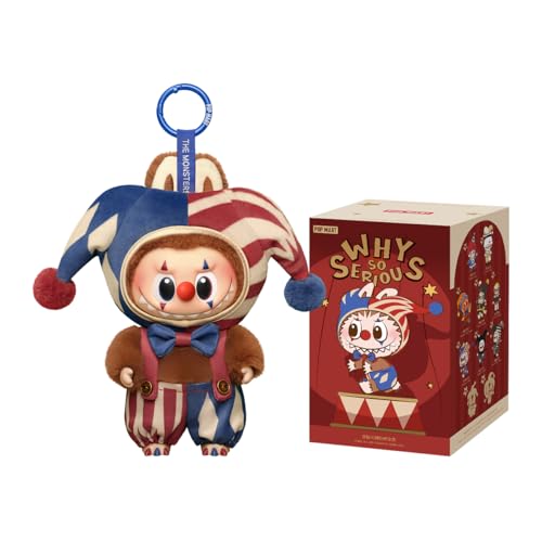 팝마트 WHY SO SERIOUS 시리즈 봉제인형 펜던트 1피스 가챠 블라인드박스