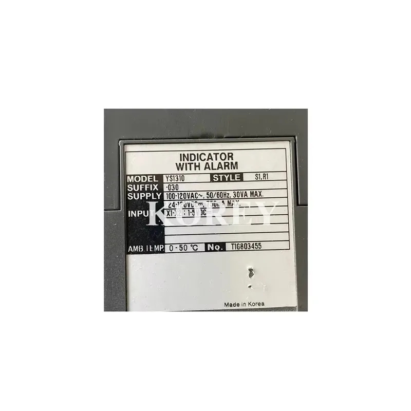 YS1310 표시기 YS1310-030 상태