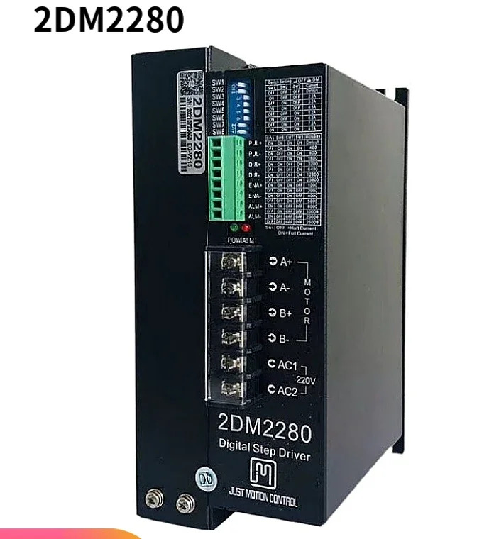 2DM2280 펄스방향 2상 스테퍼 모터 드라이버 단상 AC 220V 전류 8.2A