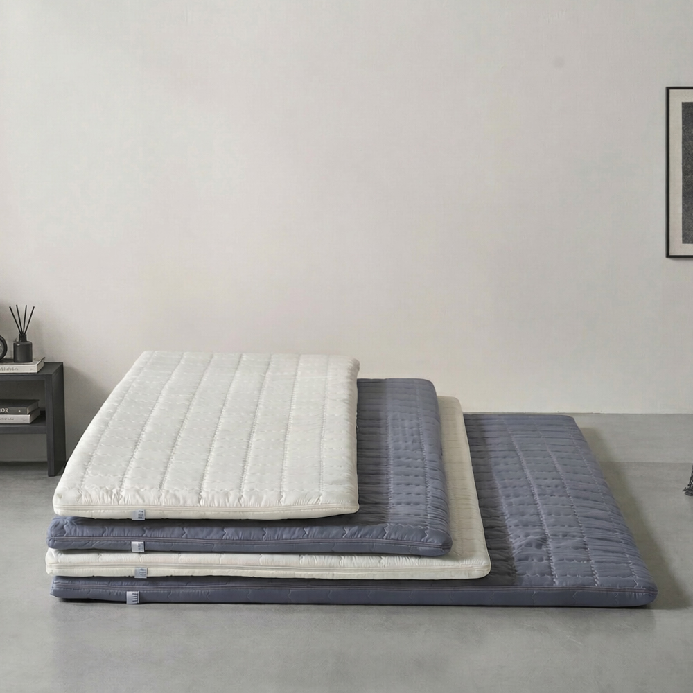 접이식 케미컬 볼 라텍스 매트리스 침대 바닥 자취 1인용 수면매트 MS 5cm