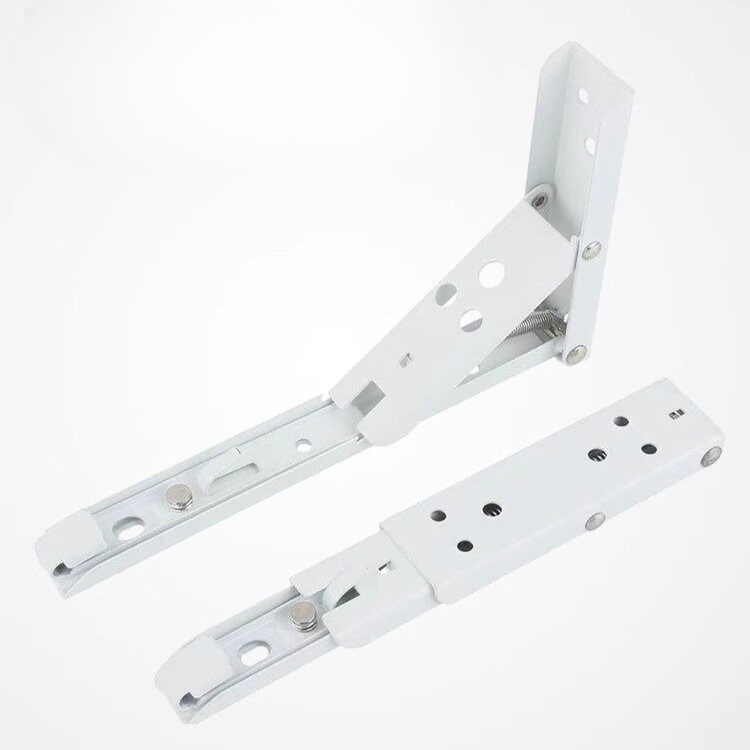 우드 부엌 벽 접이식 벽걸이 다용도 간이식탁 선반 작업대 보조테이블 공간활용 라운드모서리 - 상세 이미지 2