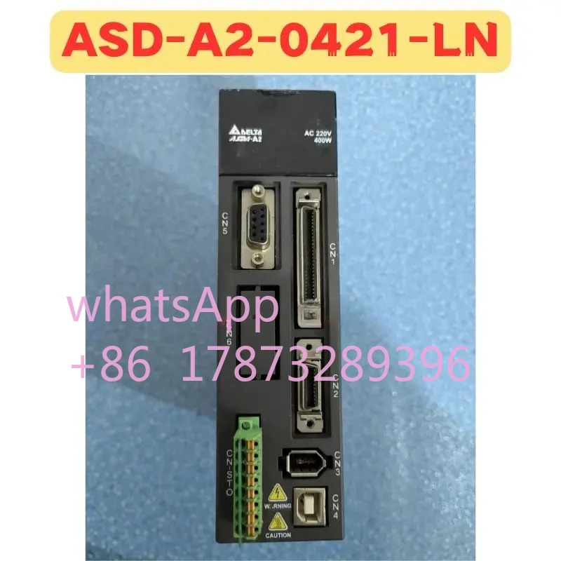 리퍼 서보 드라이브 ASD-A2-0421-LN ASD A2 0421 LN 정상 기능 완료 OK