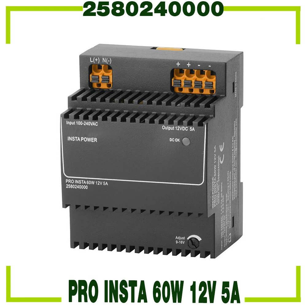 Weidmuller 스위칭 전원공급장치 PRO TA 60W 12V 5A2580240000