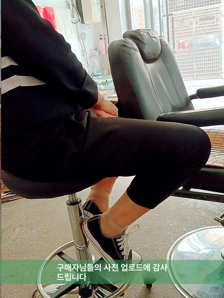 승마의자 병원 미용 회전 타투 등 보조 진료실 발판무소음 무소음 스툴 높이조절 - 상세 이미지 4