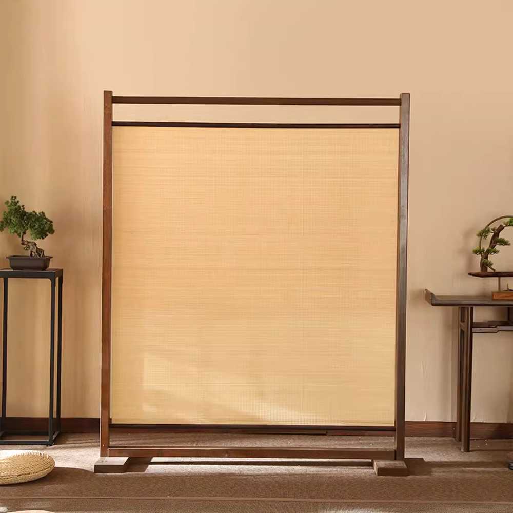 동양화 파티션 민화 가벽 전통 우드 패턴 배경 한식당 180x150cm 천리강산도 - 상세 이미지 4