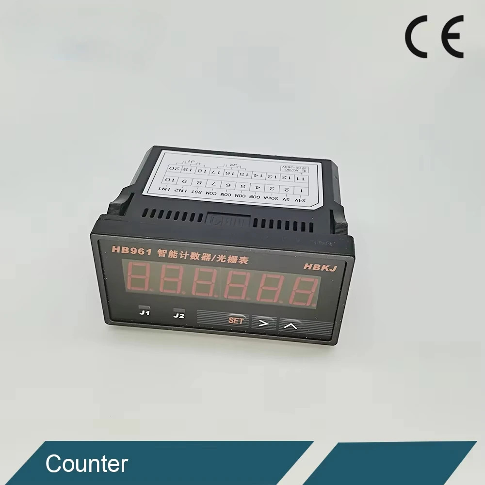 220V 6 자리 탈리 카운터 디지털 펄스 HB961