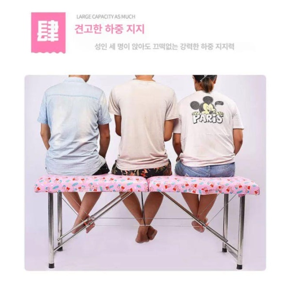 프리미엄 마사지침대 안마침대 맛사지침대 경락 비닐 한의원 레드1 블랙 - 상세 이미지 4