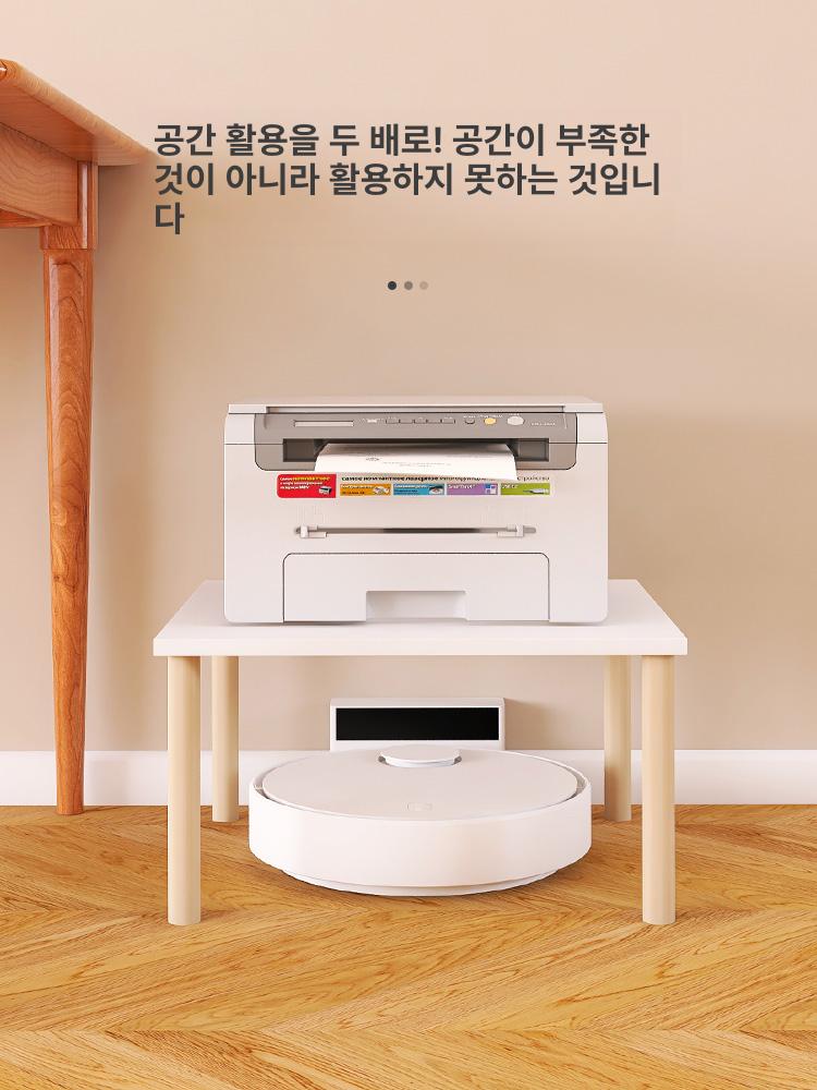 고양이 화장실 선반 캣타워 수납 정리 발코니 목재 변기 45다리 49 44x46.7cm - 상세 이미지 2