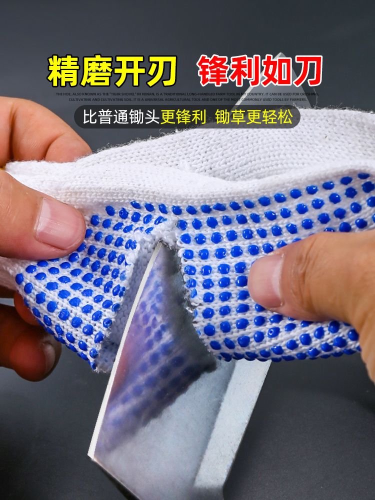 호미 장 긴낫 삼각 잡초 제거기 뿌리 쇠스랑 텃밭 제거 밭갈기 스크래퍼 장대 괭이 뽑기 - 상세 이미지 2