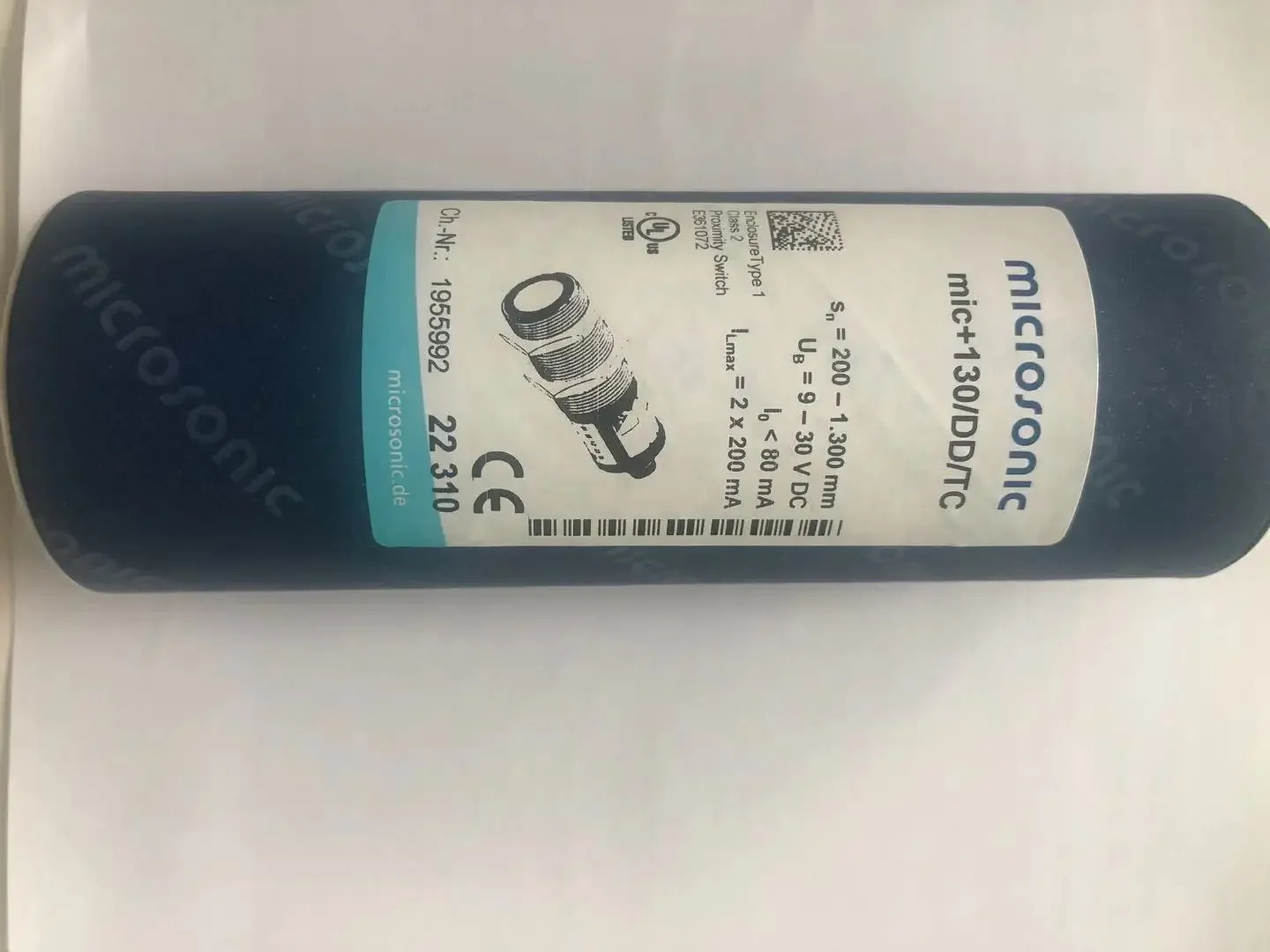 오리지널 MIC130/DD/TC Microsic 초음파 센서