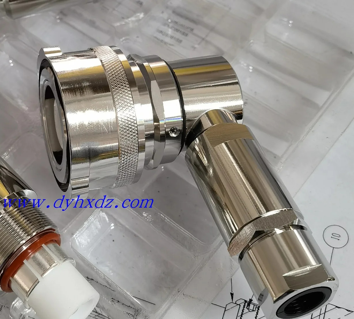고출력 RF 커넥터 SQS hp호환QD TRU-6921 도킹