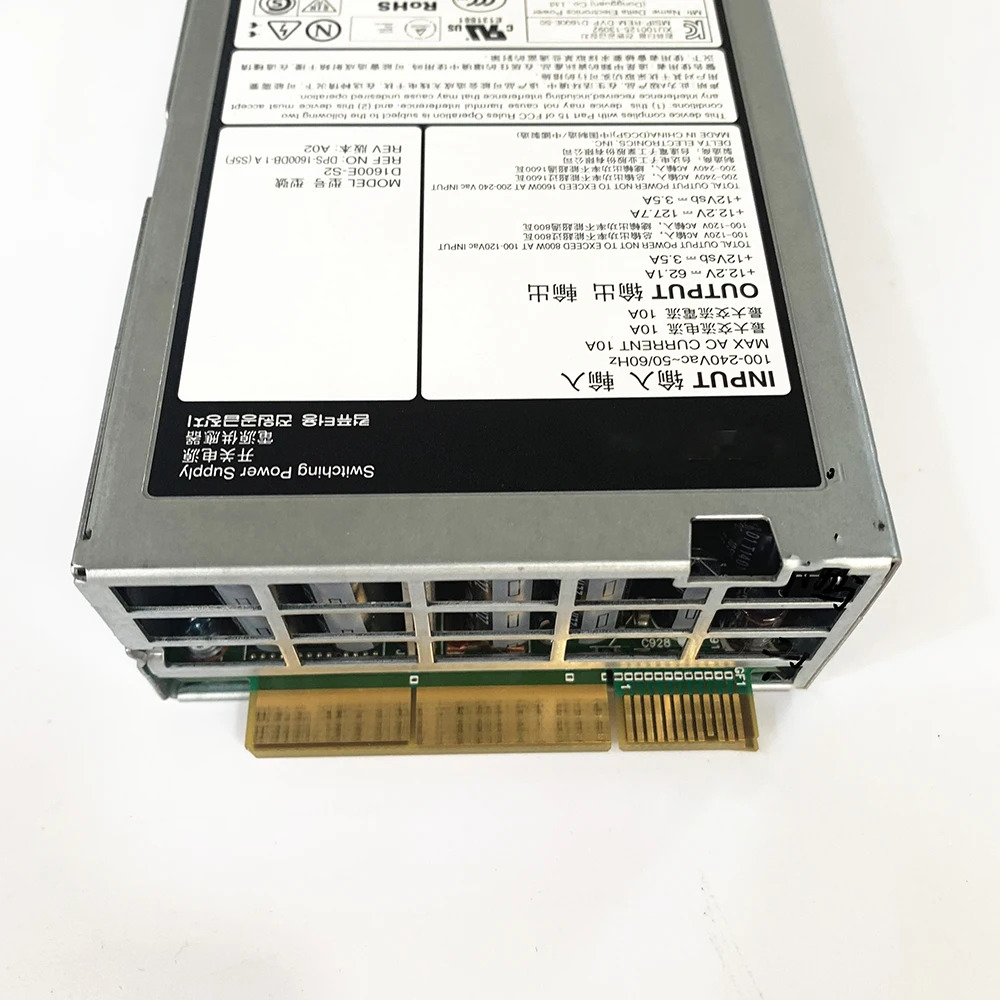DELL 서버 전원공급장치 0DX1NN DX1NN 1600W완전 리퍼 D1600E-S2