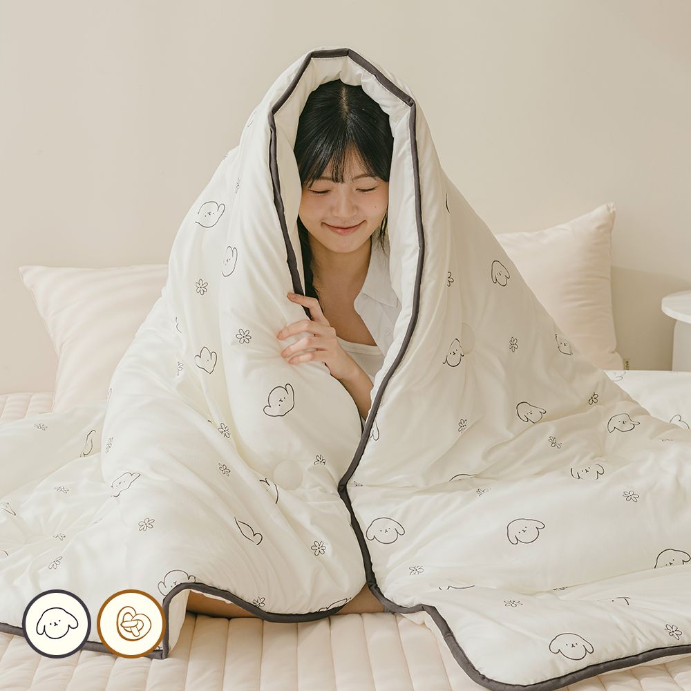 [네이버단독 신상특가] 바자르 폼포밍 소프트워싱 먼지없는 사계절 차렵이불 SS