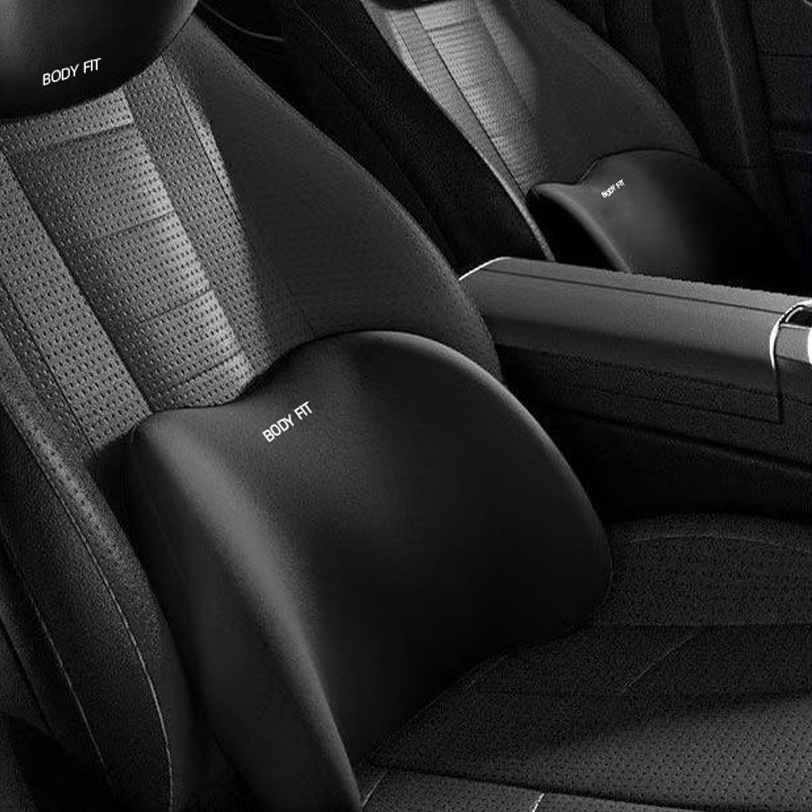 자동차 차량용 허리쿠션 운전석 등받이 요추 허리 쿠션 받침대 제품 이미지