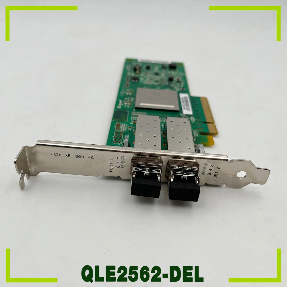 QLOGIC QLE2562-DEL8Gb HBA 0MFP5T 듀얼 포트 광섬유 카드