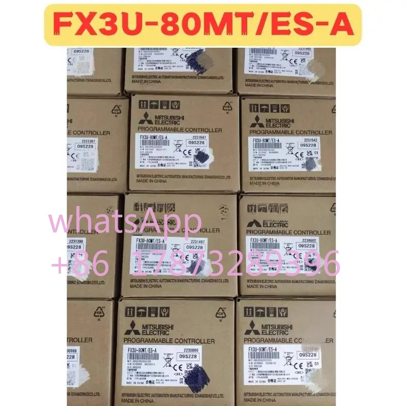 오리지널 FX3U-80MT/ES-A FX3U-80MT ES-A PLC