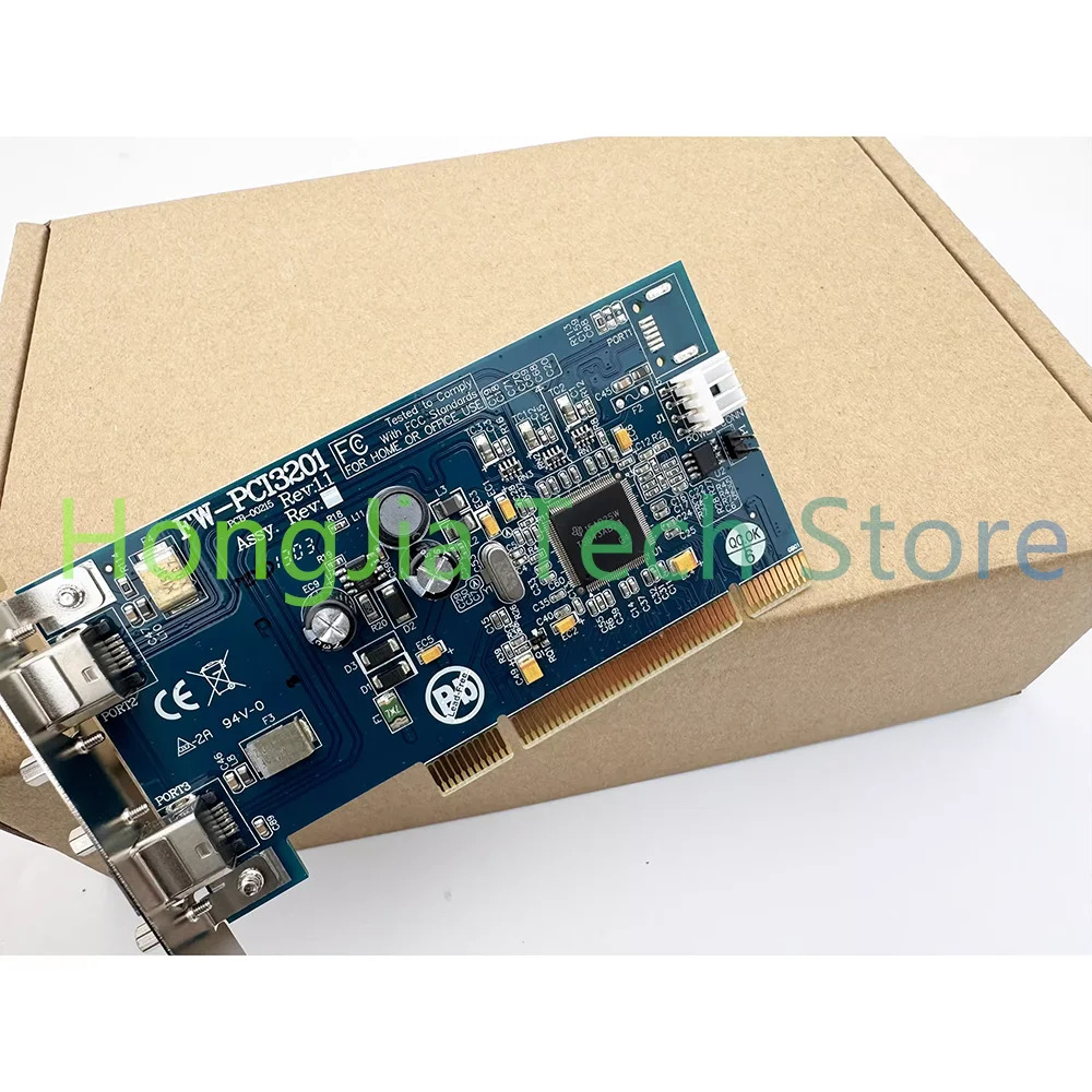 FW-PCI3201 Rev1.1 산업카메라 수집 카드 PCB-00215 1394