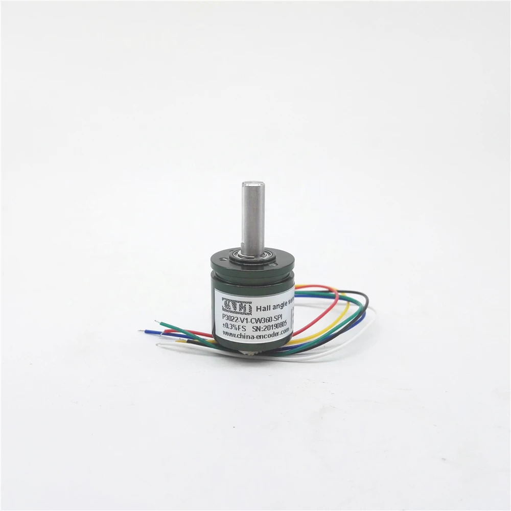 미니 홀 효과 로터리 엔코더 360도 12비트 각도 센서 P3022-V1-CW360-SPI