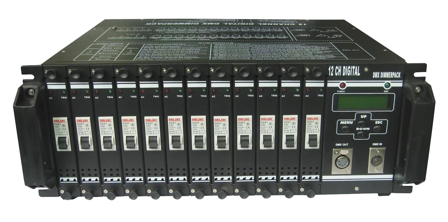 12 채널 Dmx 조광기 팩 Dmx512
