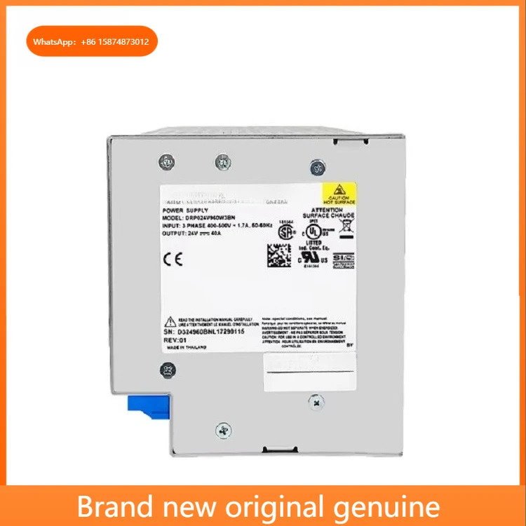 오리지널 960W 24vdc 전원공급장치 DRP024V960W3BN