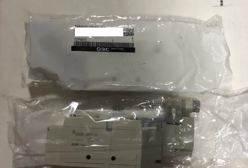오리지널 SMC 솔레노이드 밸브 SY9120-5DZD-03