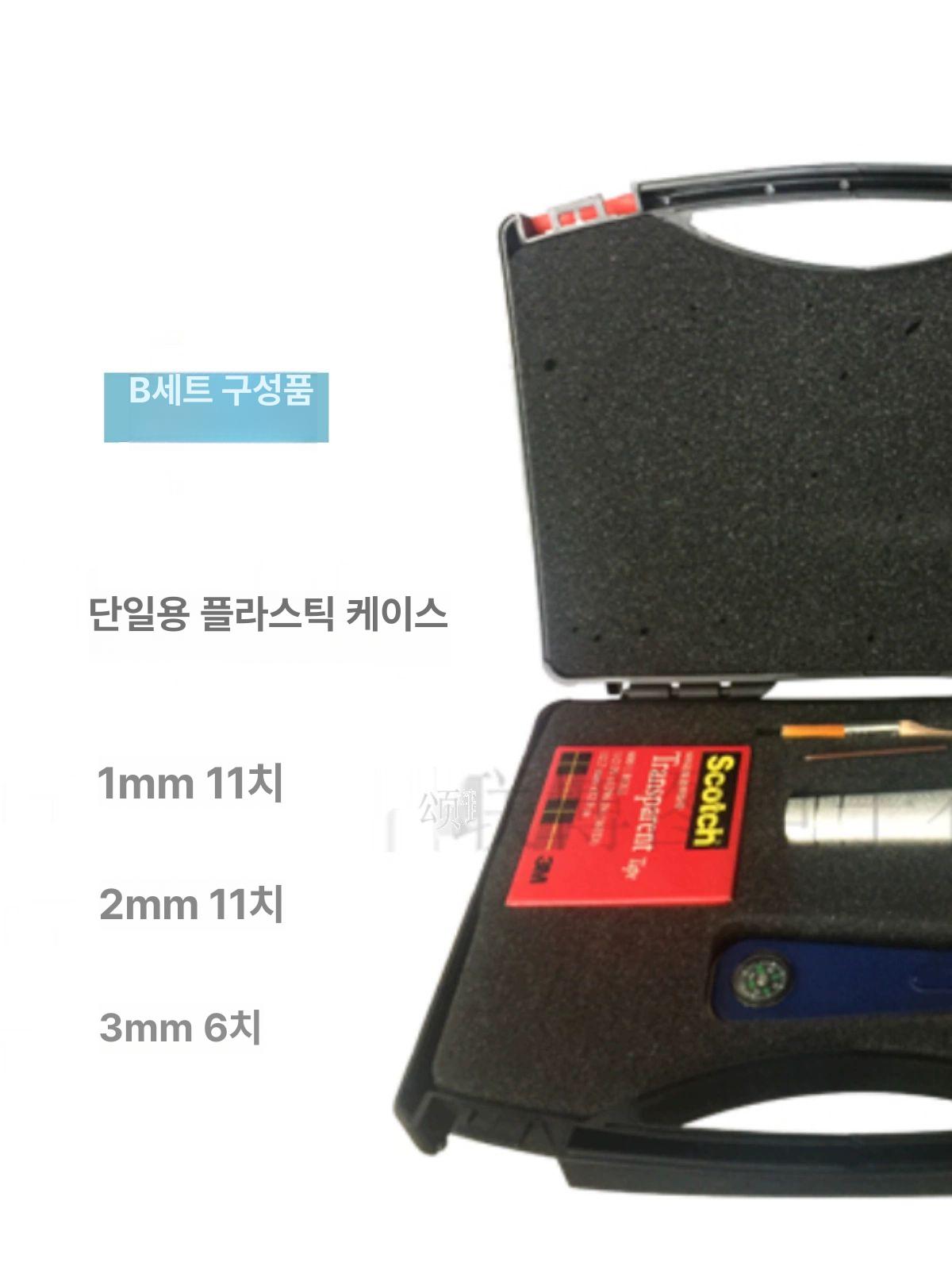 테스트 필름 커팅 크로스커터 부착력 6치 밀착력 단일용도 1 2mm 칼날 - 상세 이미지 3