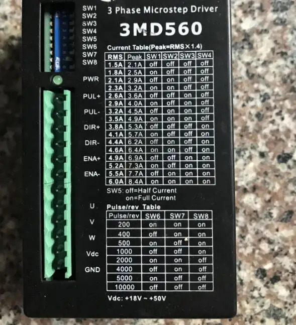 서보 드라이버상태 사D560
