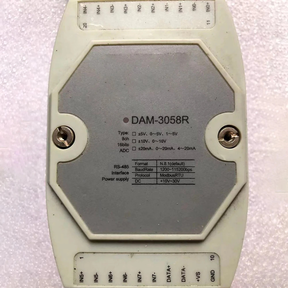 8채널 아날로그 수집 모듈 DAM-3058R