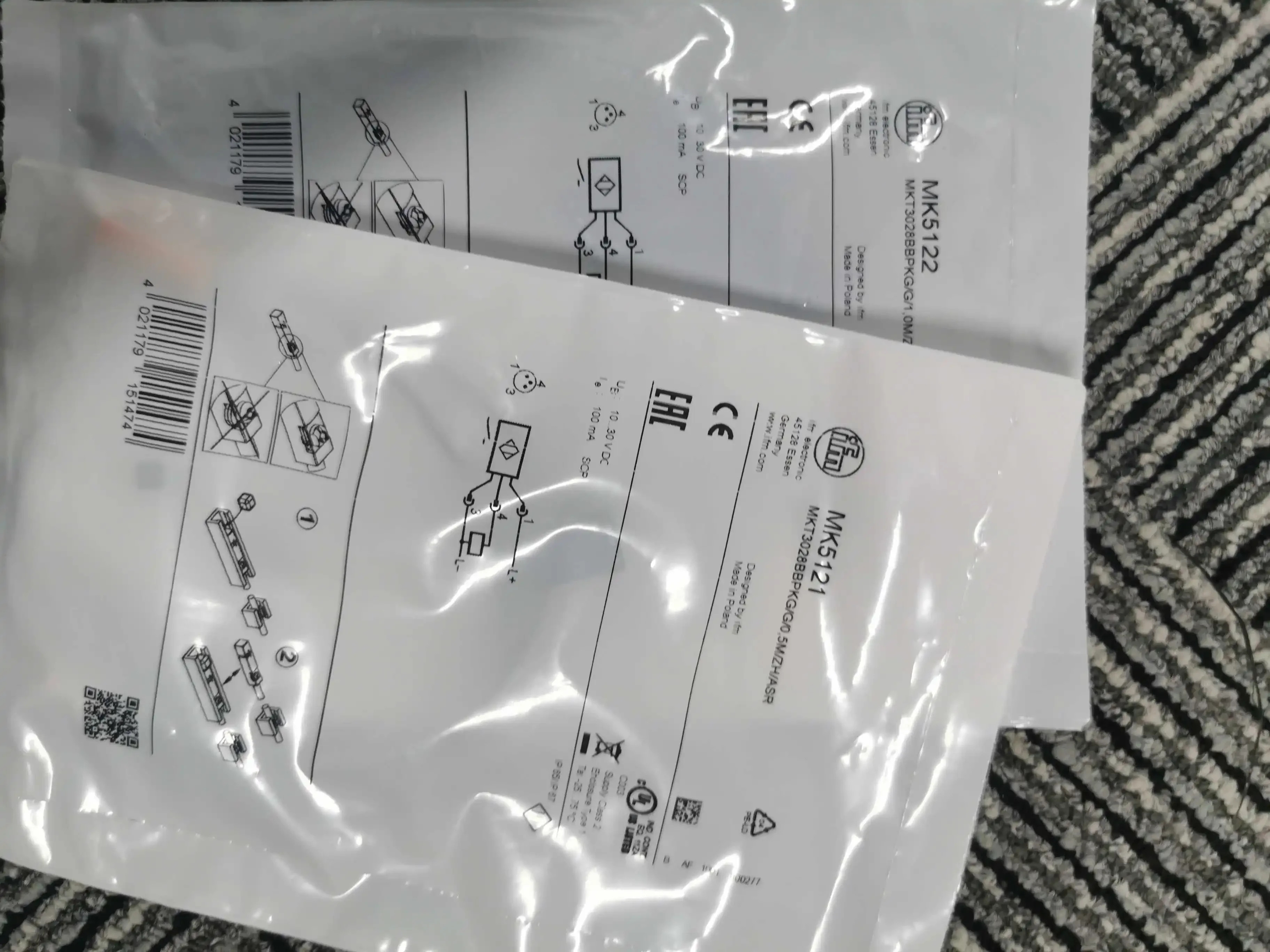 오리지널 IFM 센서 MK5121 MK5122