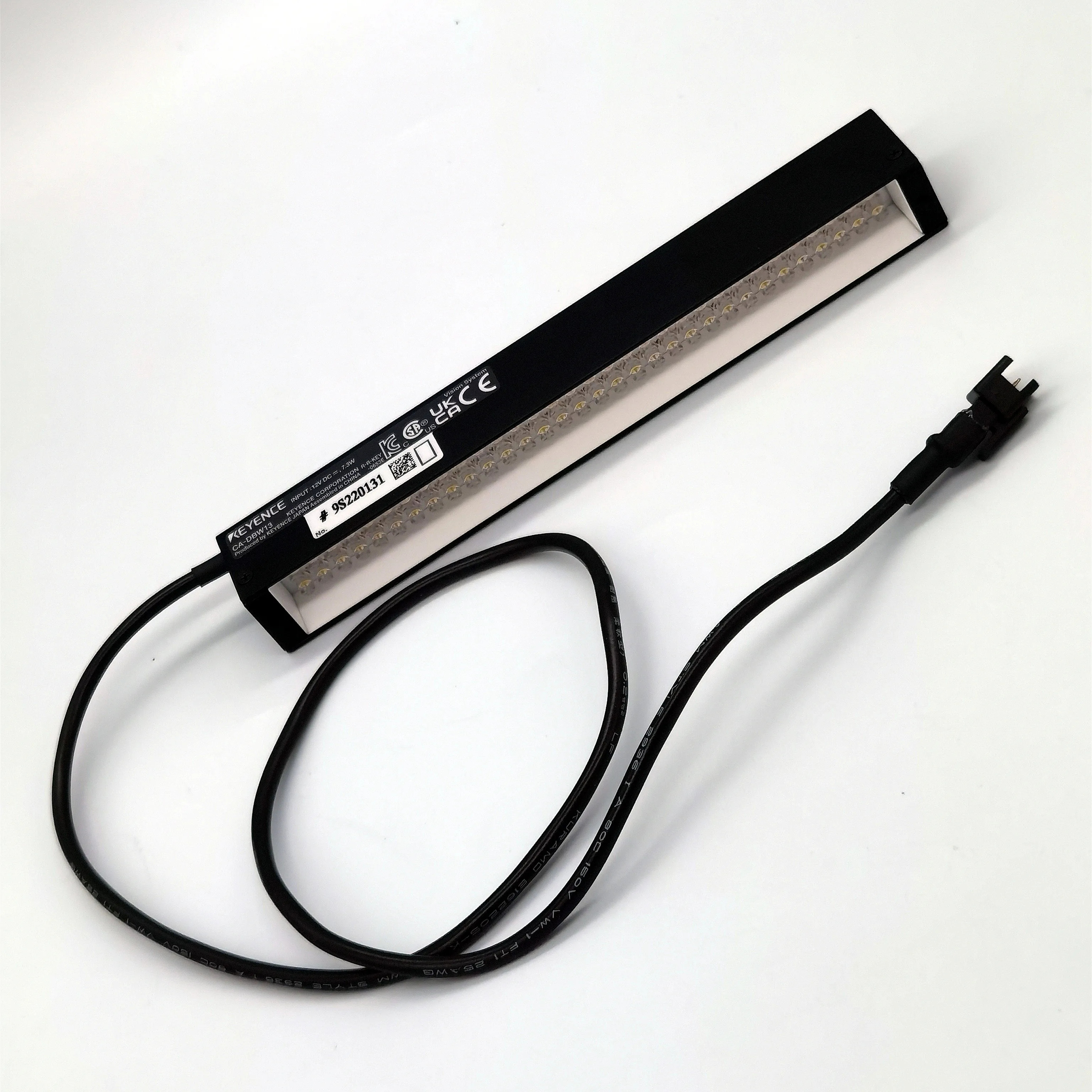 KEYENCE CA-DBW13 직관적 비전 시스템 화이트 바 라이트 132mm 새 원본