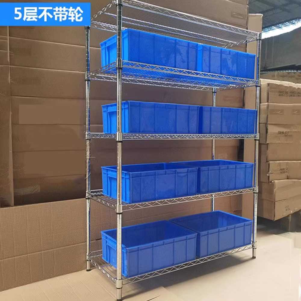메탈랙 거실 베란다 이동식트롤리 바퀴 가판대 클린룸 757x355mm 1100mm/3단/휠 있음 - 상세 이미지 3