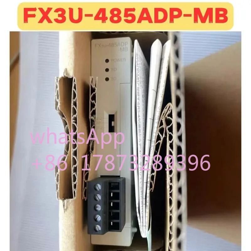 오리지널 FX3U-485ADP-MB FX3U 485ADP MB 모듈
