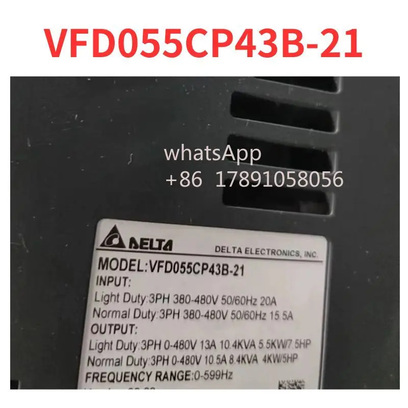 VFD055CP43B-21 주파수 변환기 리퍼 완료