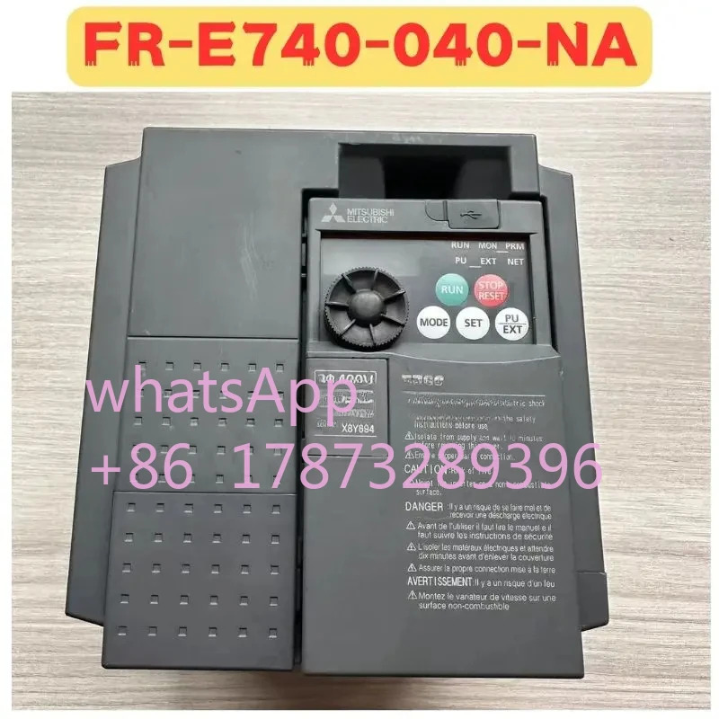 리퍼된 주파수 변환기 FR-E740-040-NA FR E740 040 NA 정상 기능 리퍼 완료 OK