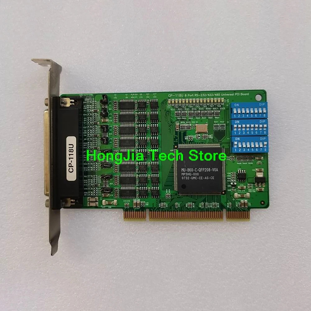MOXA CP-118U 8포트 RS232/422/485 PCI 산업등급 다직렬 포트 카드용