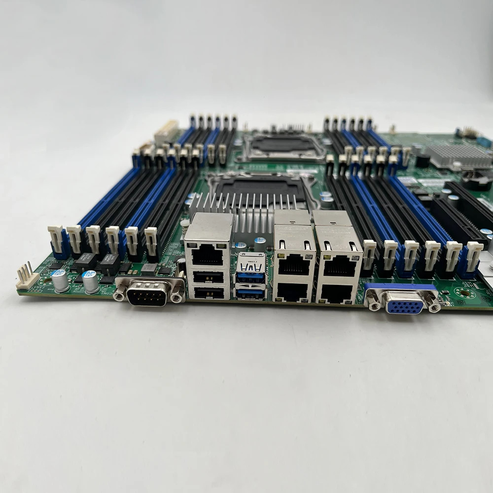 Supermicro E- LGA 2011 DDR4-2400MHz C612 10XSATA 3 양방향 서버 마더보드X10DRi-LN4