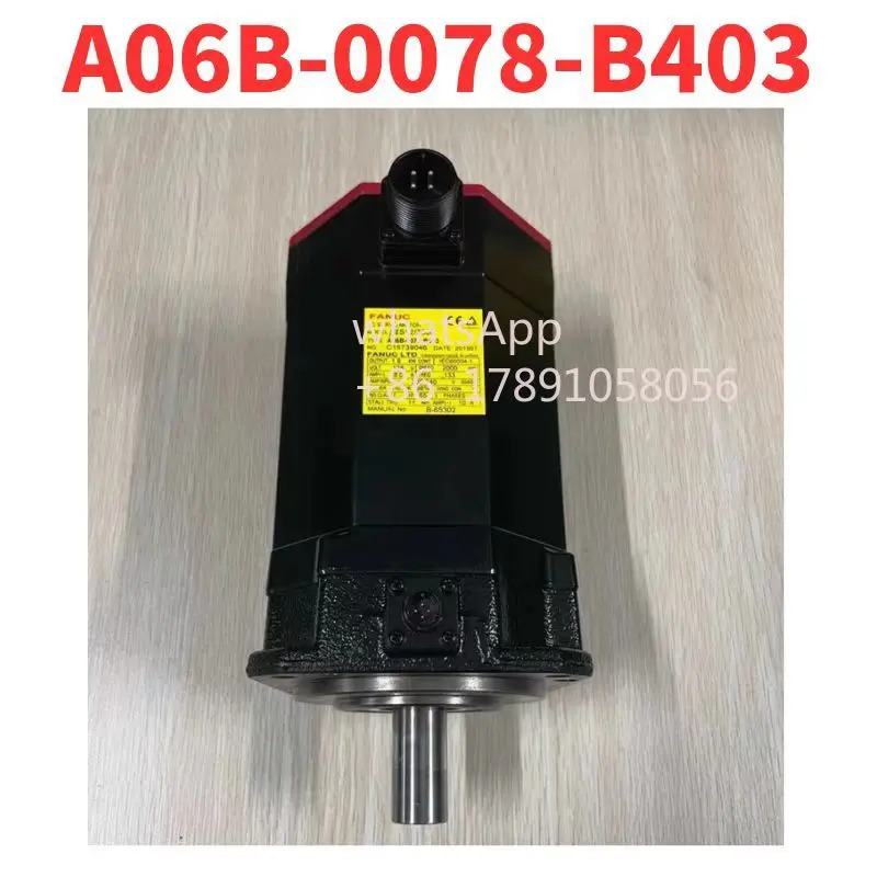 양호상태로 해체 A06B-0078-B403 AC 서보모터 잘 작동함