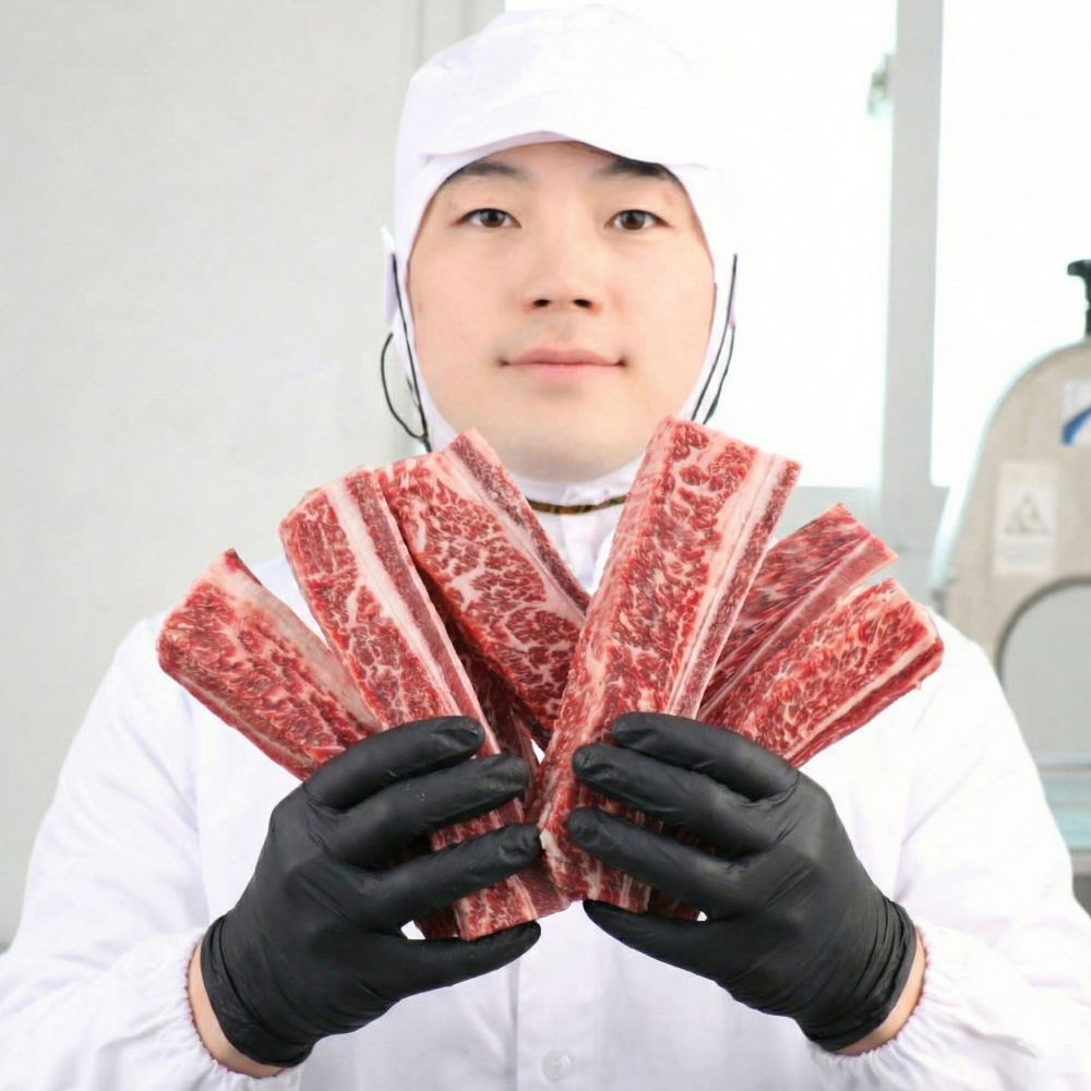 우대갈비 1kg 꽃갈비 미국산 초이스 등급 지방제거 소갈비 캠핑 구이용