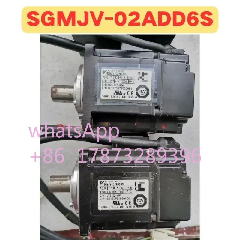 리퍼 서보모터 SGM호환JV-02ADD6S SGM호환JV 02ADD6S 정상 기능 완료 OK