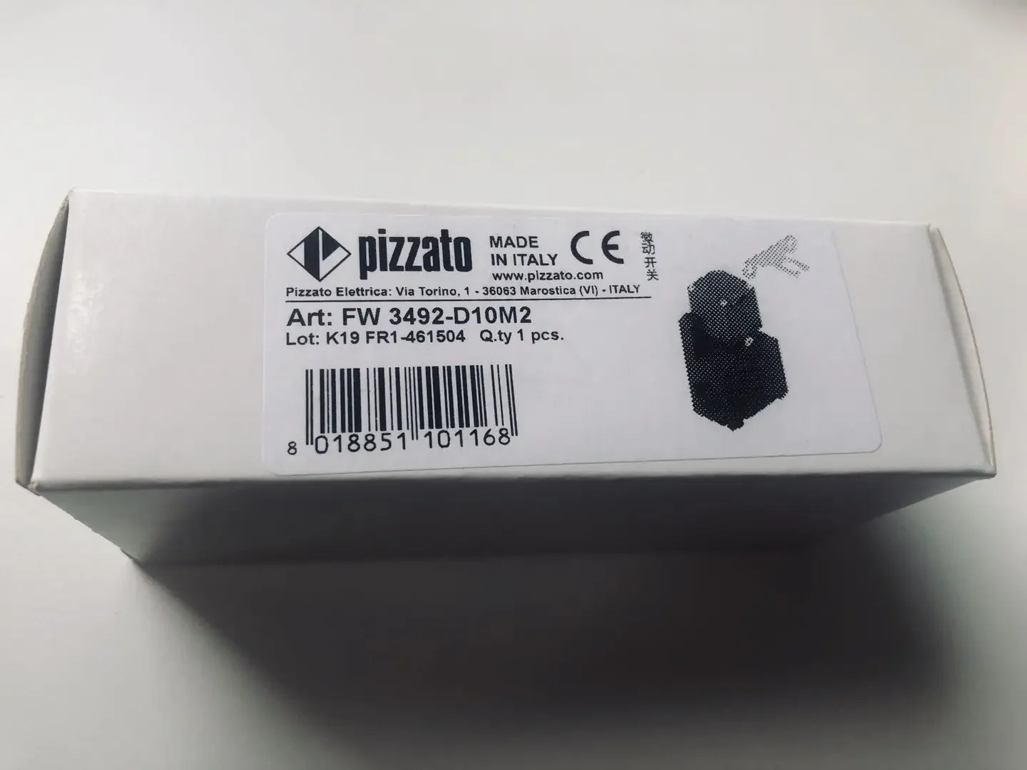 오리지널 Pizzato 안전 스위치 FW 3492-D10M2