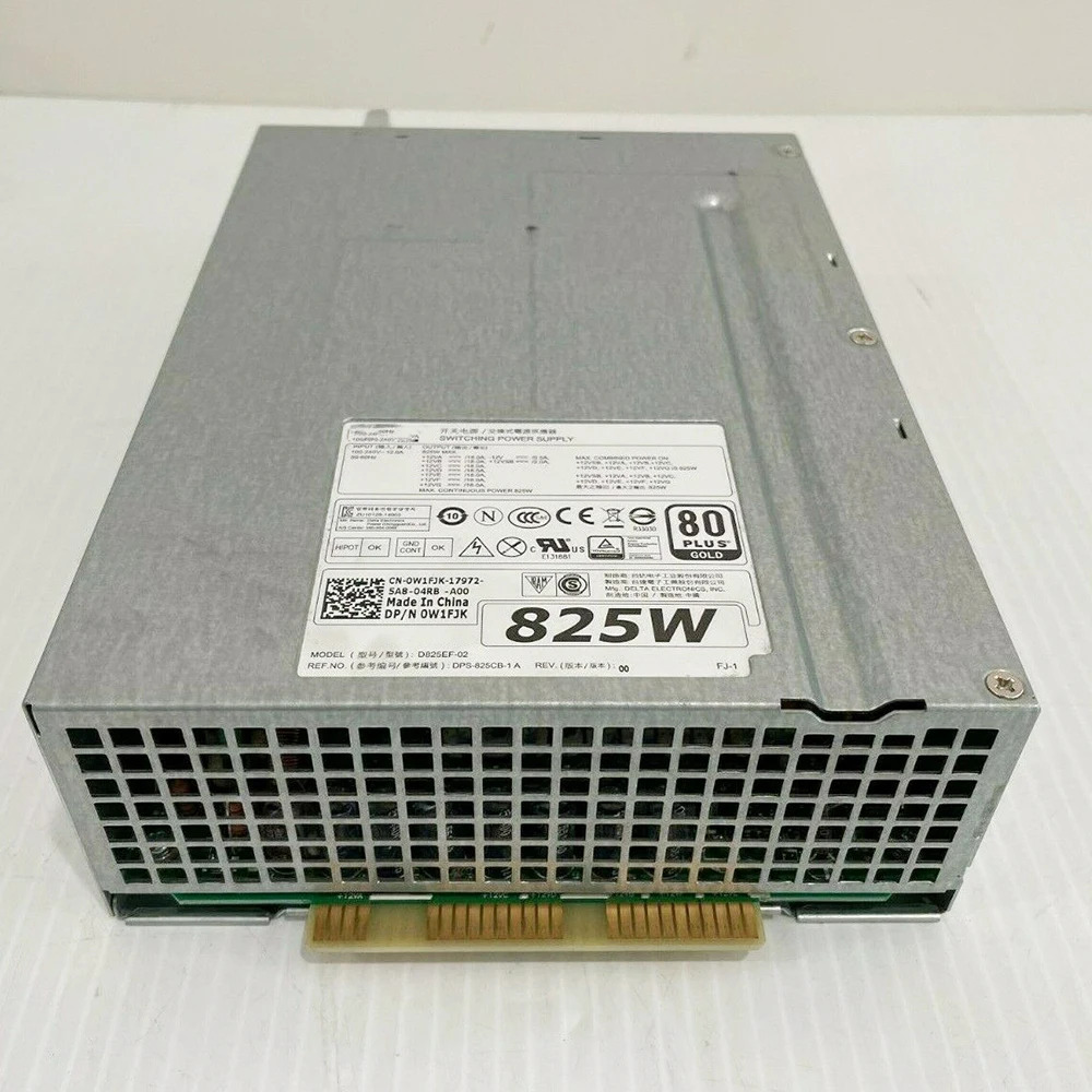 DELL T5810 T7810 T7910 825W 서버 전원공급장치 DPS-825CB-1 A W1FJK 0W1FJK D825EF-02