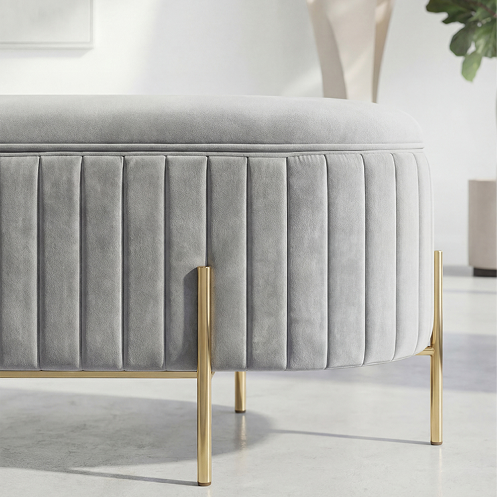 빵빵 수납쇼파 윈도우시트 수납벤치 현관 카페 의자 스툴미포함, 핑크