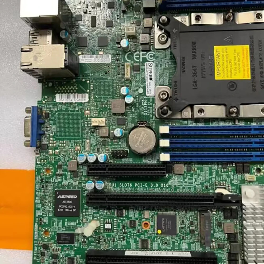 Supermicro LGA-3647소켓 P 서버 마더보드X11SPM-F