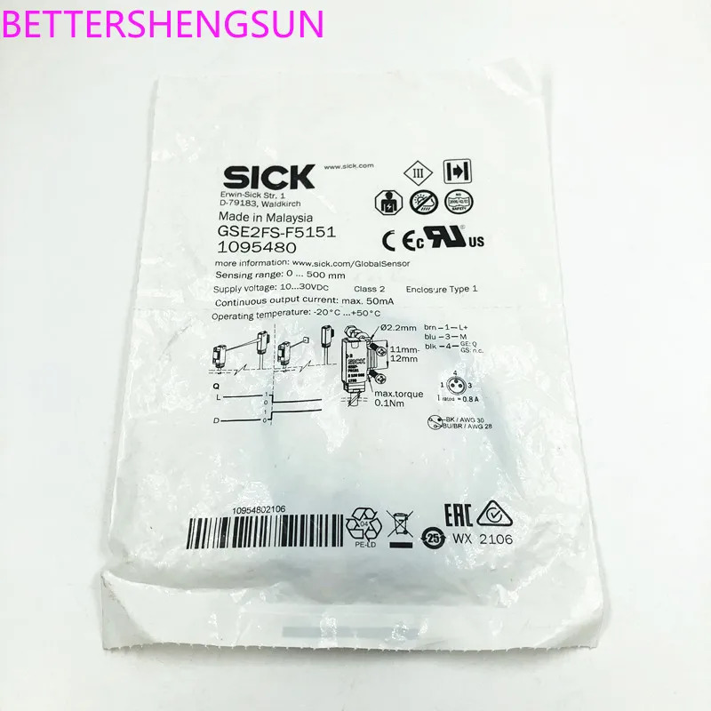 GSE2FS-F5151 광전스위치 1095480 신품 오리지널