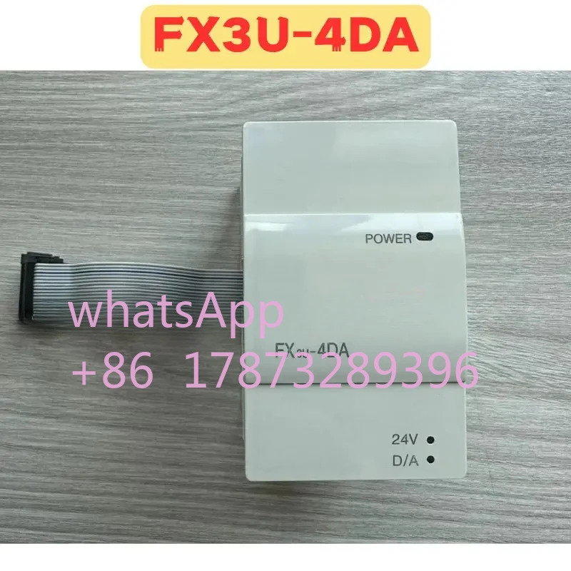 오리지널 FX3U-4DA FX3U 4DA 모듈
