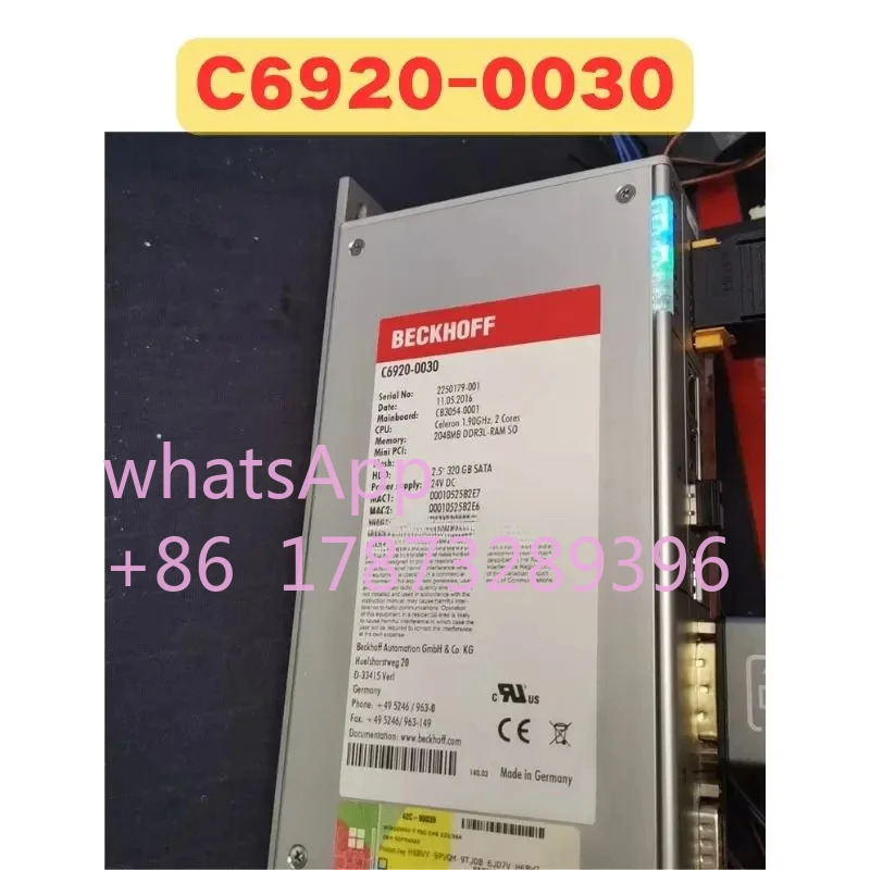 리퍼 산업제어 컴퓨터 C6920-0030 C6920 0030 정상 기능 완료 OK
